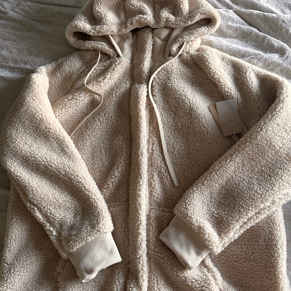 POPFLEX Cream Bear Hug Jacket